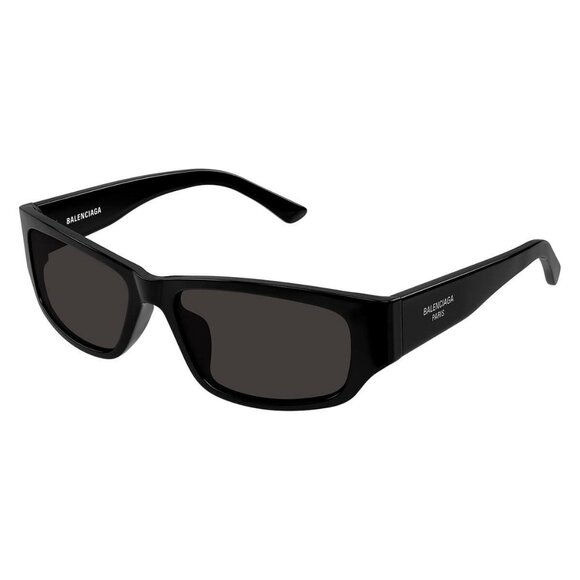 FX01842B New BALENCIAGA Black Square BB0368SK 001 Sunglasses Women - Picture 1 of 5